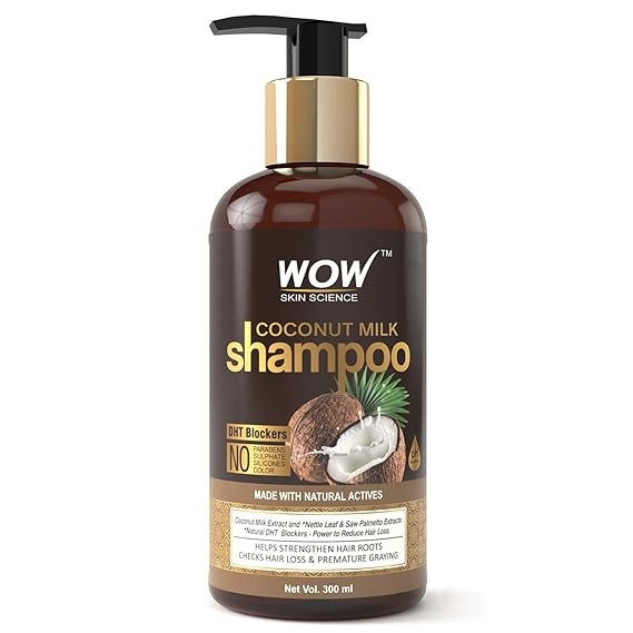 WOW Skin Science Coconut Milk Shampoo 300 ml, 1