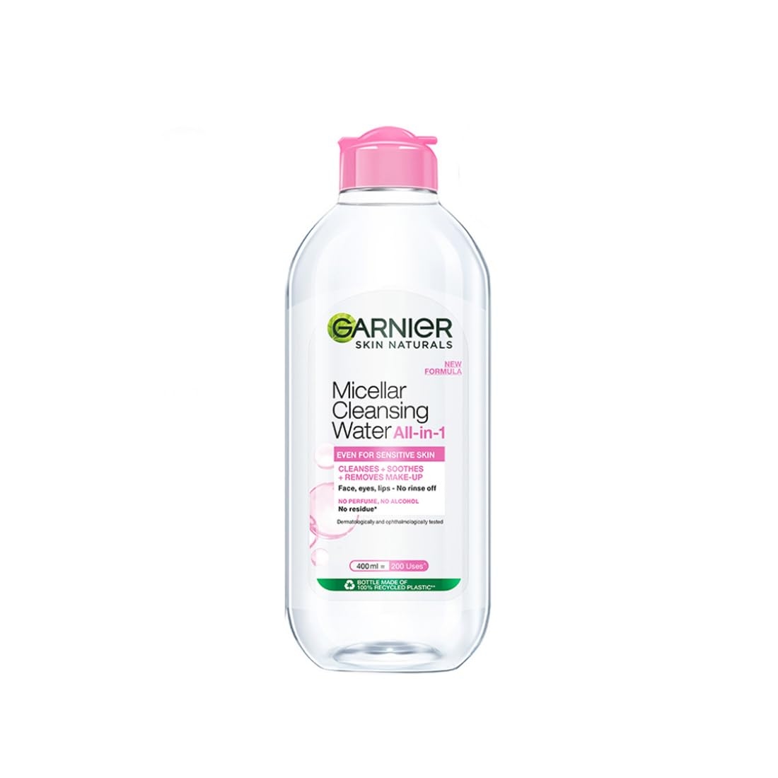 Garnier Micellar Cleansing Water For Sensitive Skin | Make-Up Remover & Cleanser - Removes makeup, dirt & impurities & Hydrates Skin 400ml 1
