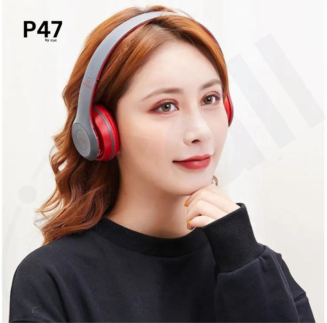 P47 4-5 Hour Playback, Gaming Mode With Mic & SD Card Support Bluetooth Headset ( True Wireless) 2