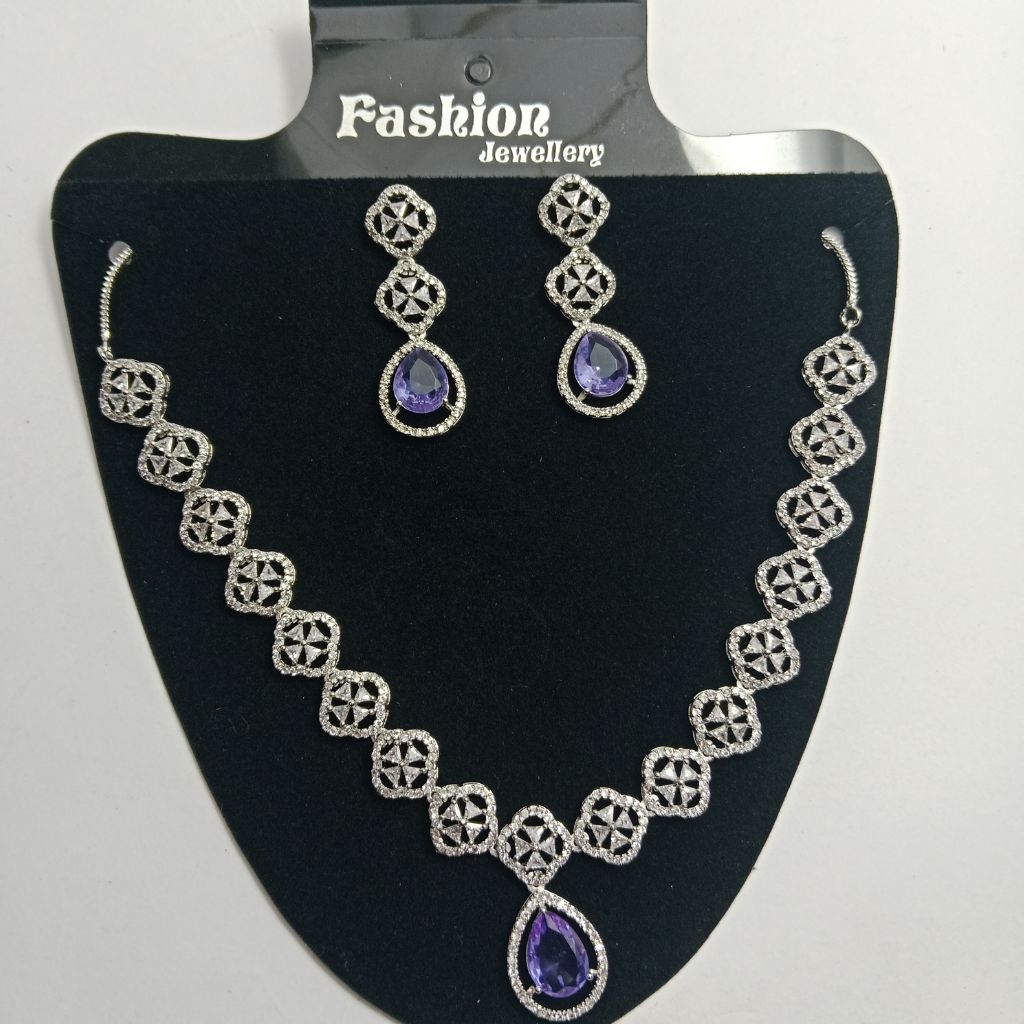 High Quality American Dimond Jewellery sets, Necklace for women, Ad Necklace, Necklace Har Premium Design 1