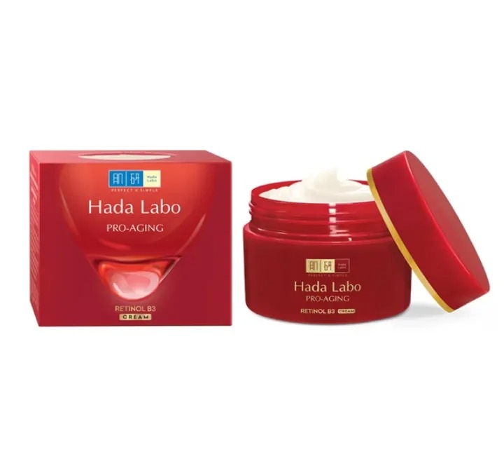 Hada Lab0 Pro Anti Aging Retinol B3 (Niacinamide) Cream -50g 3