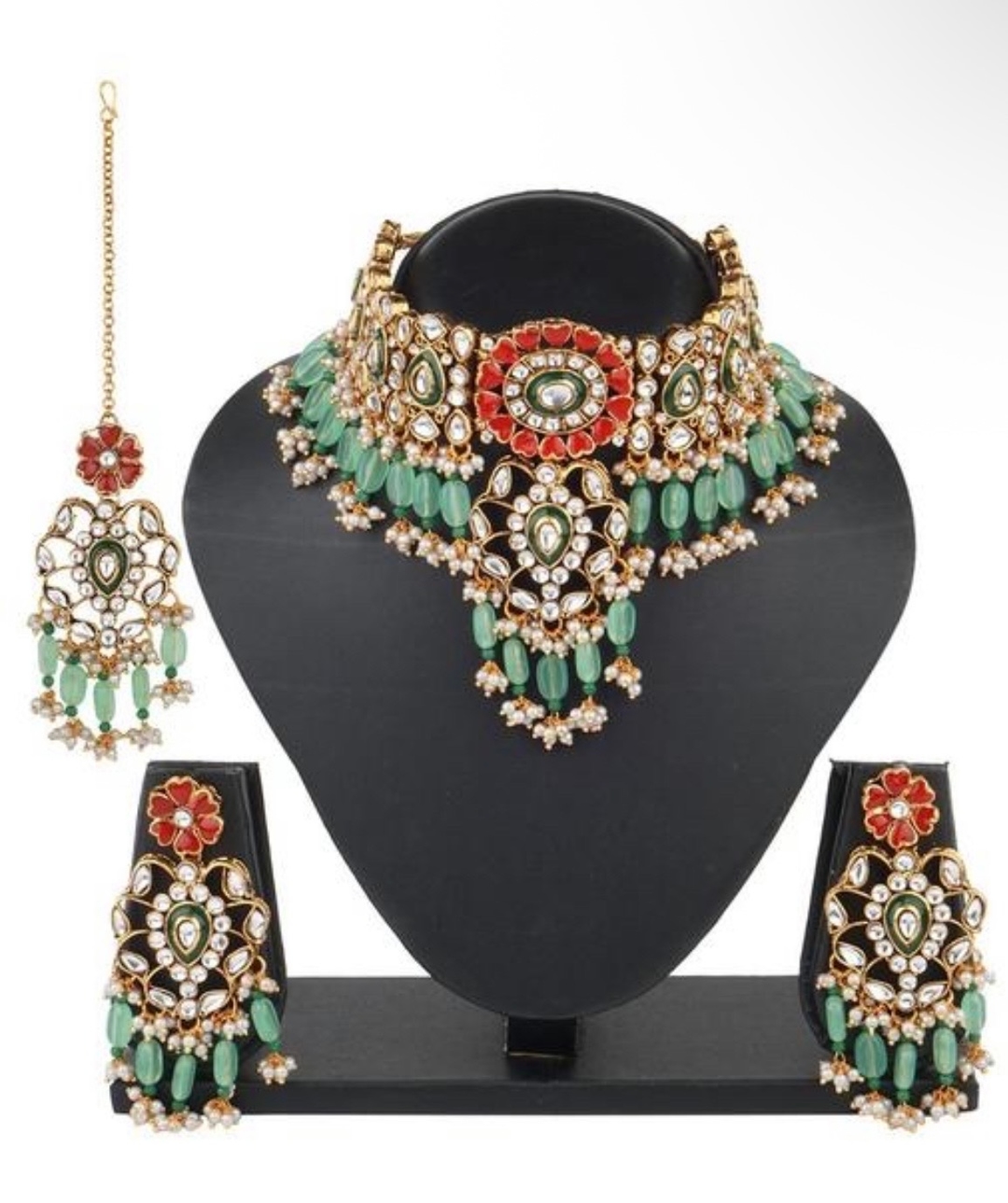 Bridal Choker jewelry set 1