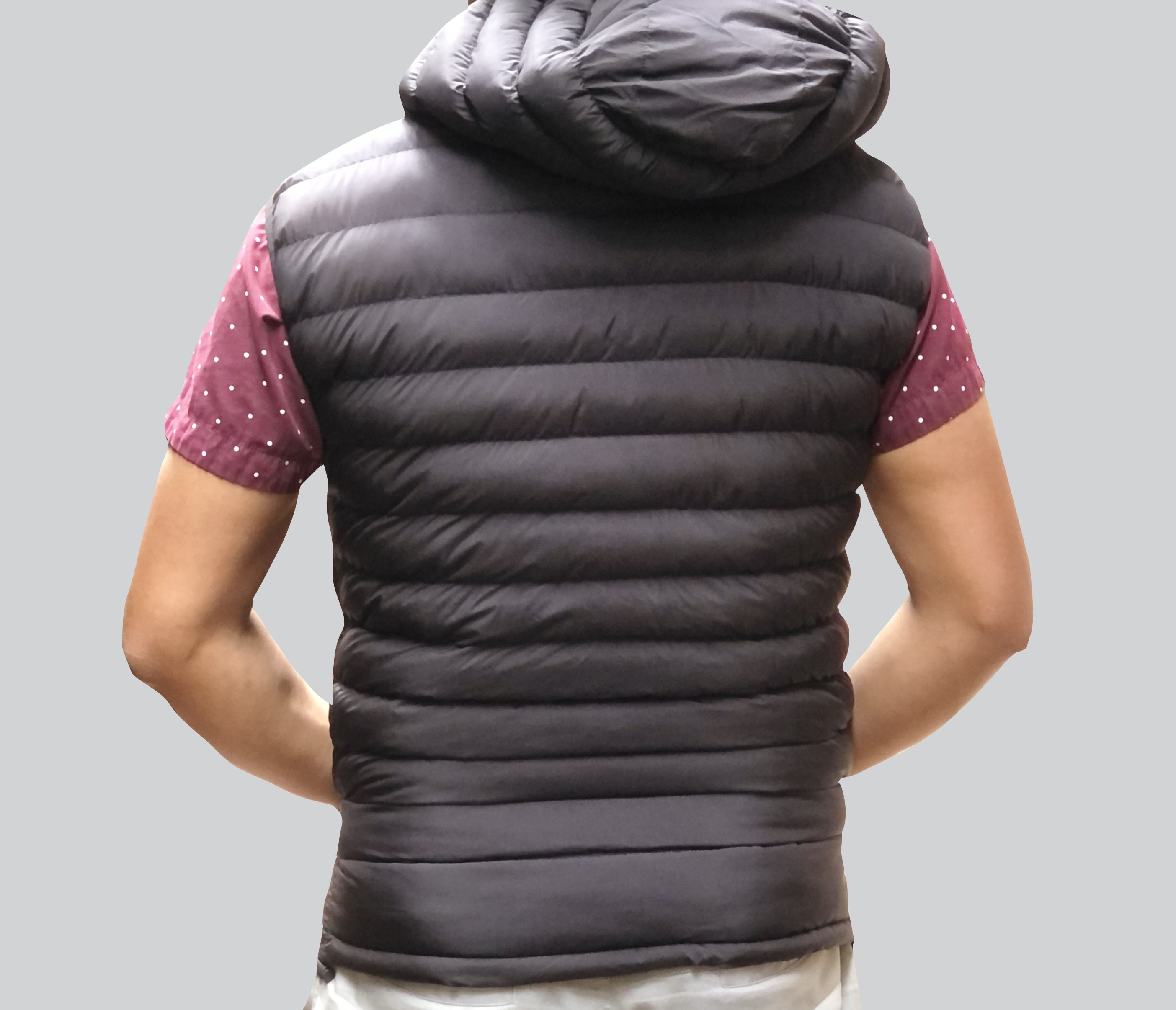 Moonstar 3 Layer Sleeveless Silicon Hooded Jacket For Men - Fashion | Multicolor 6