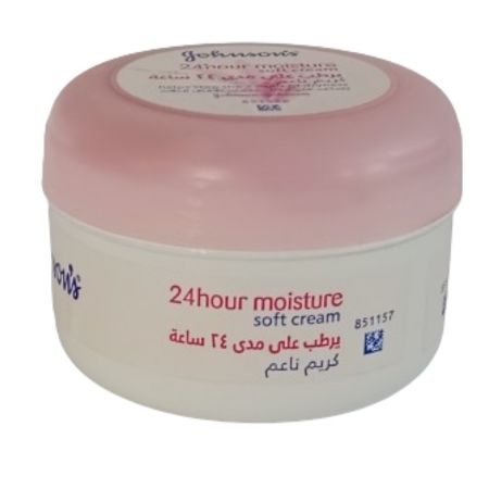 Johnson's 24hour Moisture Soft Cream 200ml 2