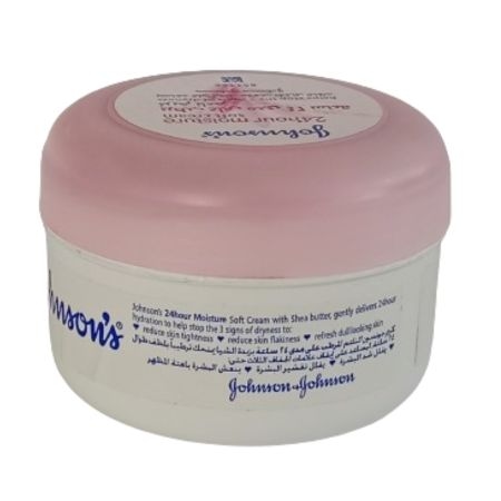 Johnson's 24hour Moisture Soft Cream 200m 3