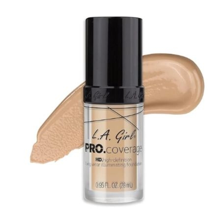 LA GIRL HD Pro Liquid Matte Foundation 28 ml, Fair Full Coverage Long Lasting, Natural Finish, Vegan & Cruelty-Free 1