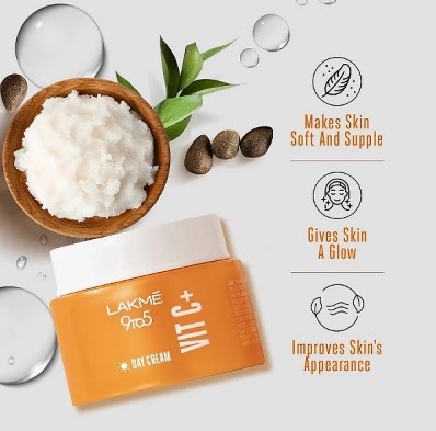 LAKME 9 TO 5 VITAMIN C  DAY CREAM 50gm, for Am and Pm Skincare Routine 3
