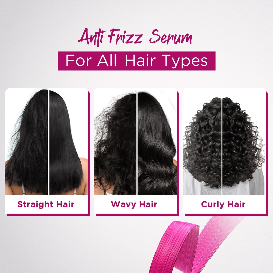 Livon Hair Serum, For Dry & Frizzy Hair | Provides shine , smoothness & damage protection| Leave in serum for women & Men| With Vitamin E & Argan Oil | 100ml 6