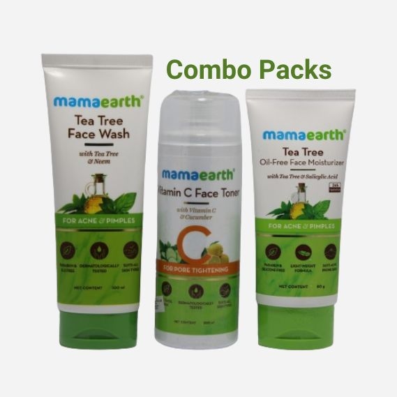 Mamaearth Tea Tree Combo Packs 4