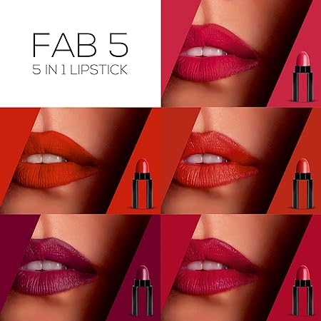 RENEE Fab 5 5-in-1 Lipstick 7.5gm 5