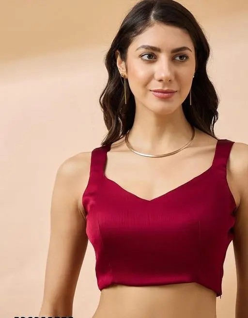 Trending Silk saree with Heavy Embroidered work Boarder with unstiched Blouse in Maroon Color | Trendy Party & Festive Wear | Traditional Ethnic Fashion | Buy Online 5