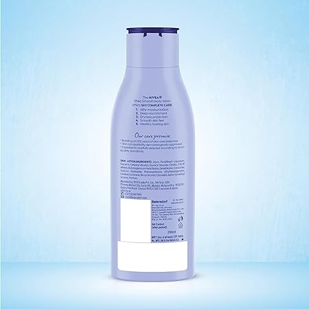 NIVEA Shea Smooth Body Lotion - 200 ml, 48 H Moisturization , For Dry Skin With Deep Moisture Serum & Shea Butter, Non Greasy & Healthy Looking Skin. 2