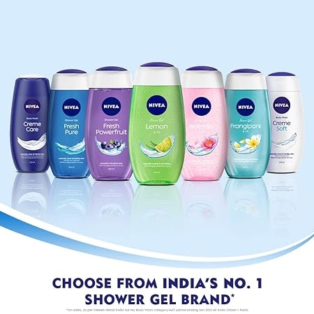 NIVEA Waterlily & Oil  Body Wash - 250ml 5