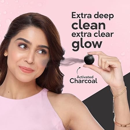 Pond’s Pure Detox, Facewash -100g, with Activated Charcoal, Daily Exfoliating & Brightening Cleanser for Fresh and Glowing Skin, Pollution Clear Face Wash. 4