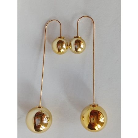 Pebbles Nepal Long Hoop Earring For Women 2