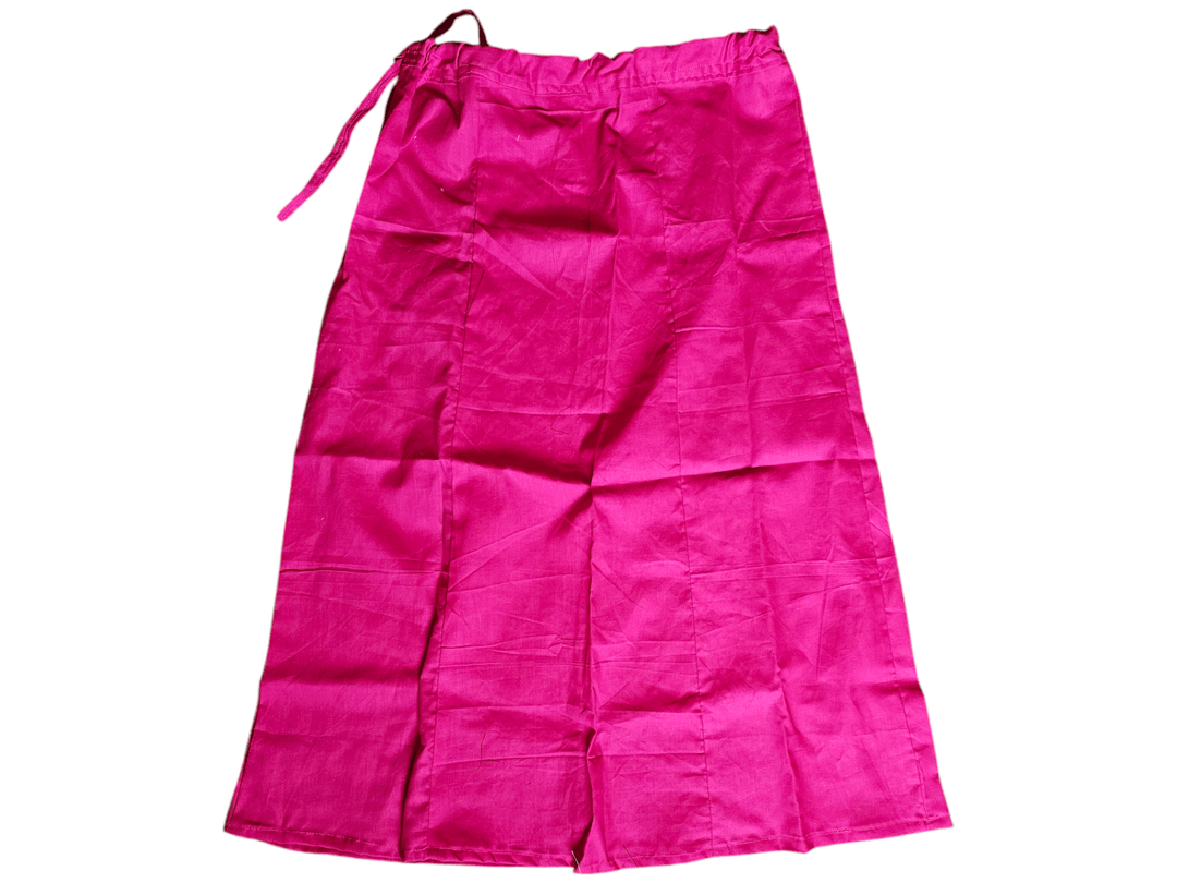 Pure Cotton Petticoat Inner Skirt Shapewear For Saree 1