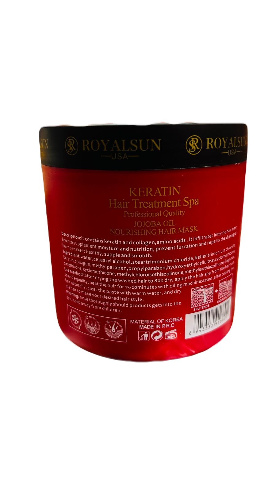 Royalsun USA Keratin Hair Treatment SPA | Hair Fall Control Professional Quality | Hair Treatment SPA 500 ML 5