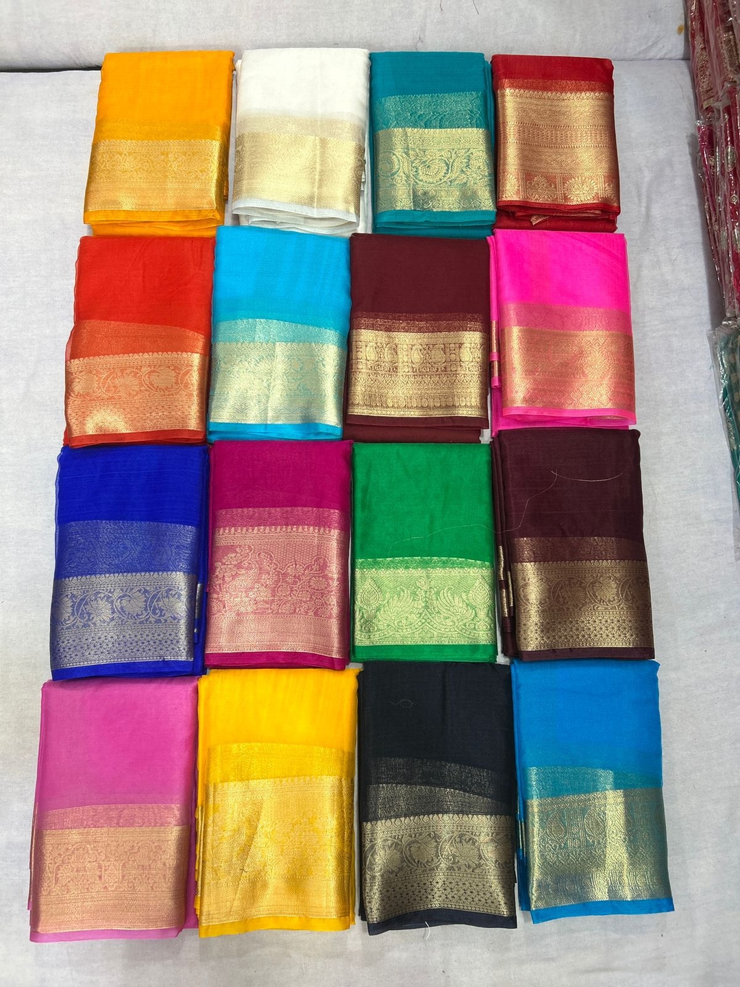 Embroided Pure Mul Cotton saree 5