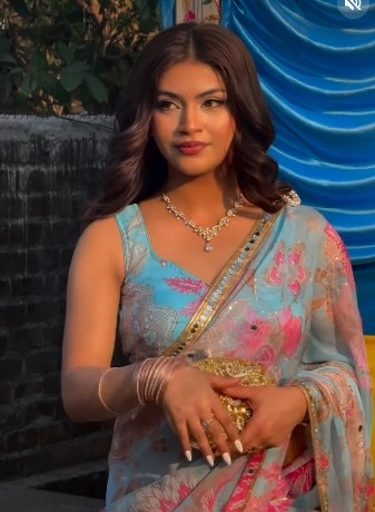 Samridhi Collection elagant saree for wedding and party wear 3