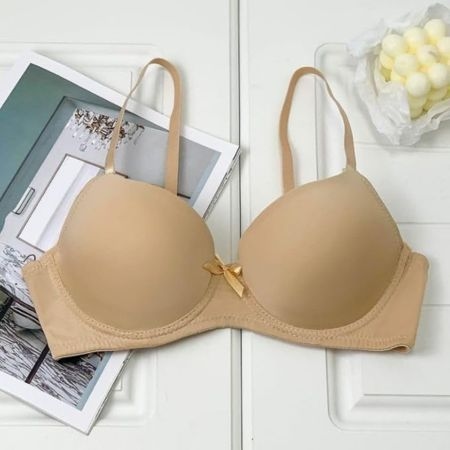 Seamless Soft Comfort Padded Pushup Bra for Women's and Girls ( pack 2) 4