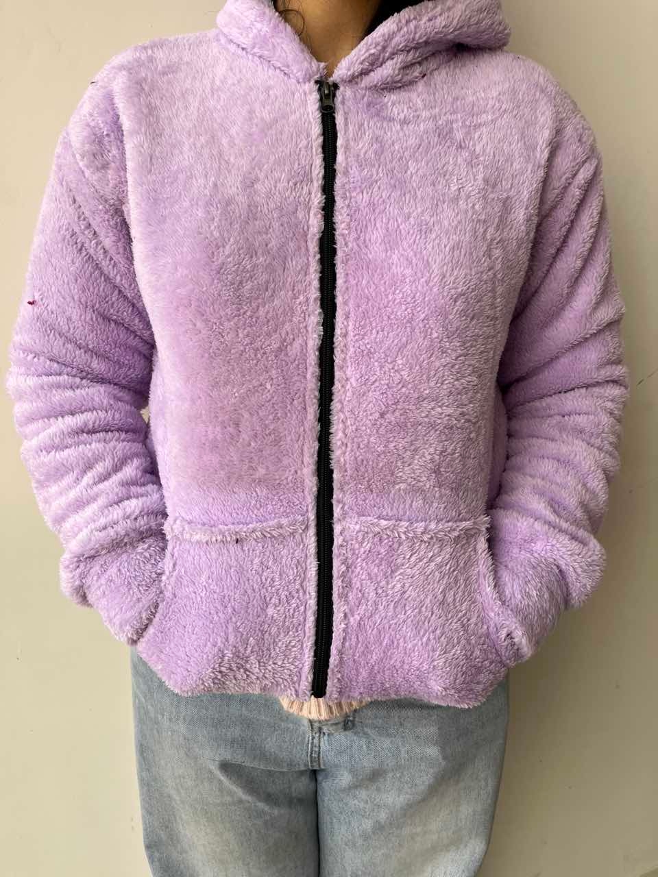 Sherpa Hoodie Winter Fur Jacket for Women 4