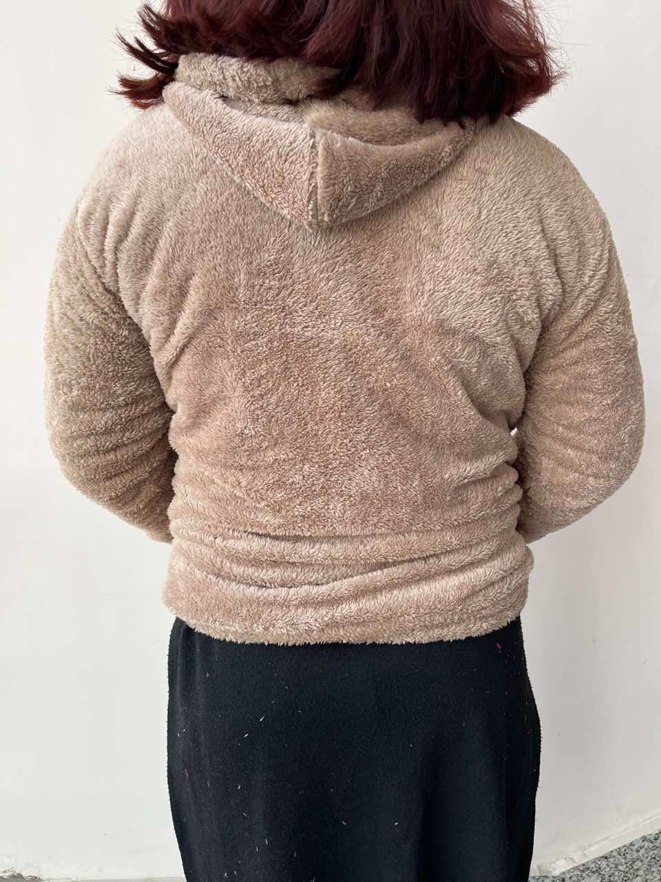 Sherpa Hoodie Winter Fur Jacket for Women 7
