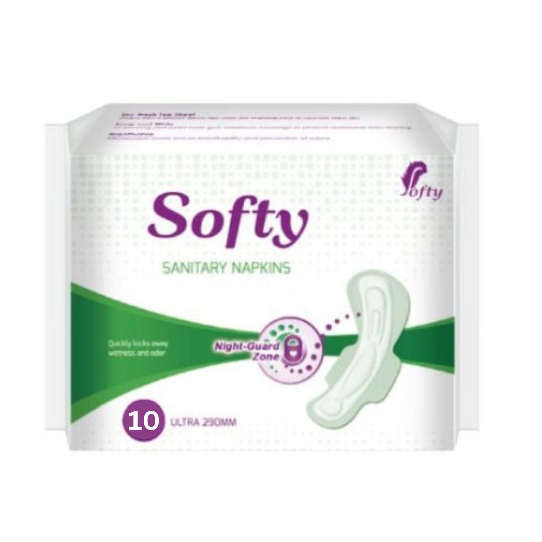 290 mm Ultra Thin Softy Sanitary Napkins 10 pads 1