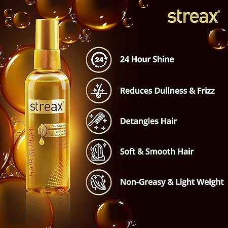 Streax Hair Serum for Women & Men - 100 ml, | Contains Walnut Oil 2