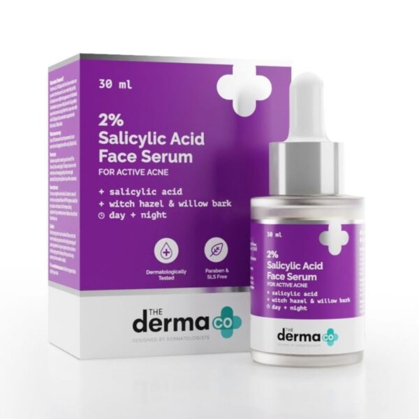 The Derma Co Salicylic Acid Facewash, moisturizer, Face Serum and Sunscreen Sets, for Oily skin, Pimples, & Open Pores 4