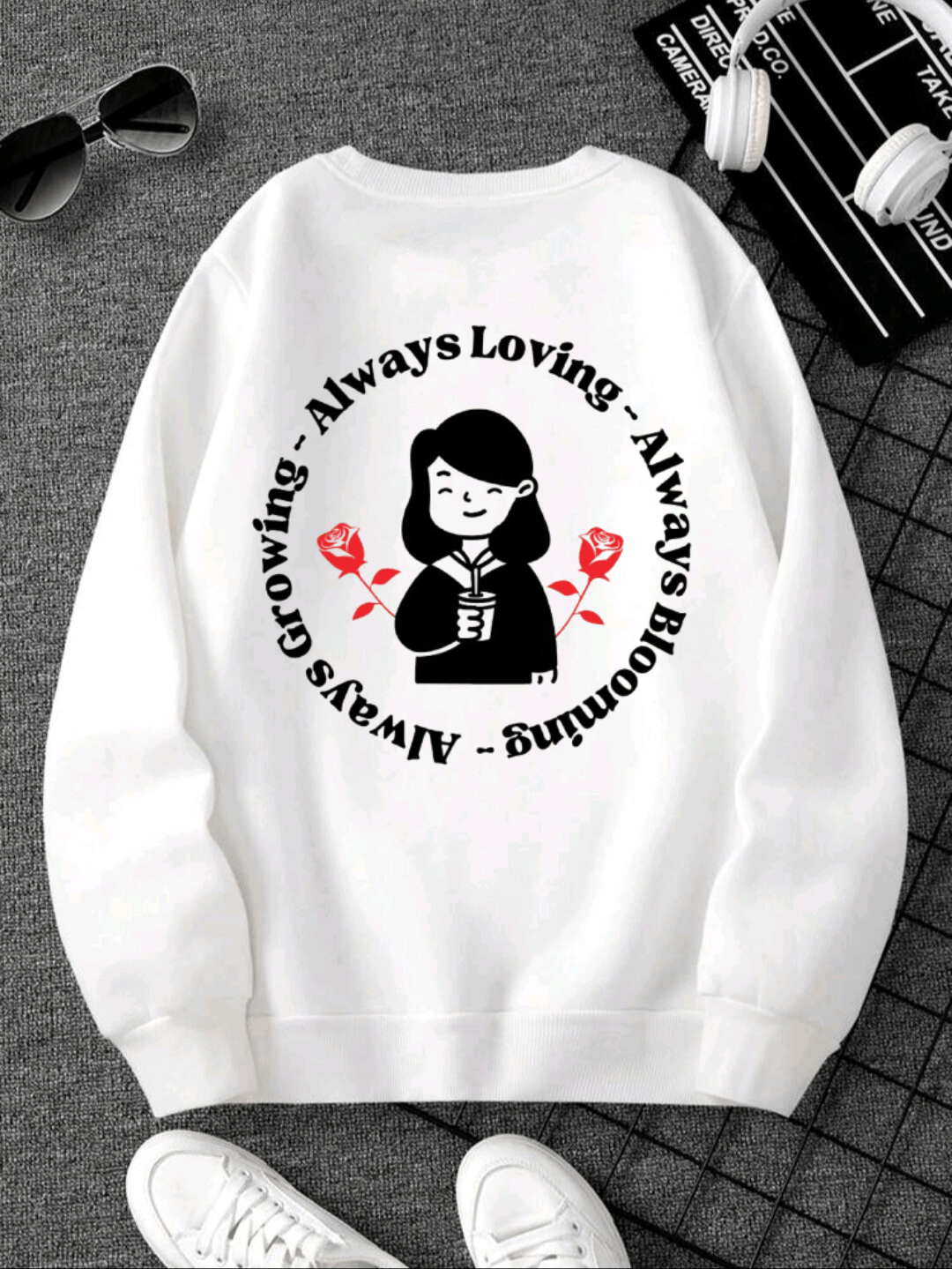 Printed Sweatshirt for women  1