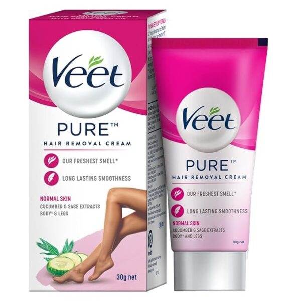 Veet Pure Hair Removal Cream 30g 1