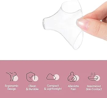 1 Pcs Silicone Nipple Shields Protectors Shield Breast Feeding for Baby 2