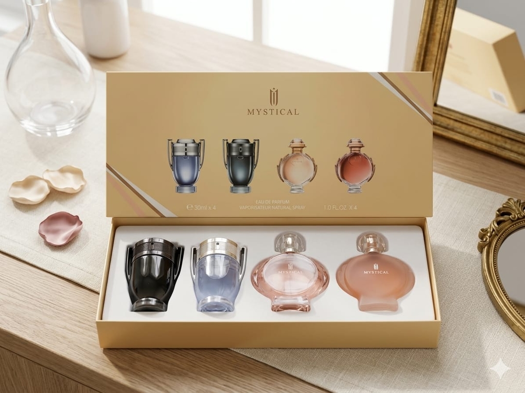 4 in 1 Mystical" Eau de Parfum gift 4 Pcs set-Each 30ml x 4 3