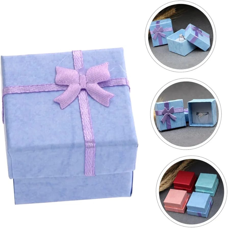 Jewelry Gift Box PaperJewelry Boxes Earring Display Boxes Custom Jewelry Packaging Luxury Ring Box Pack Of 2 4