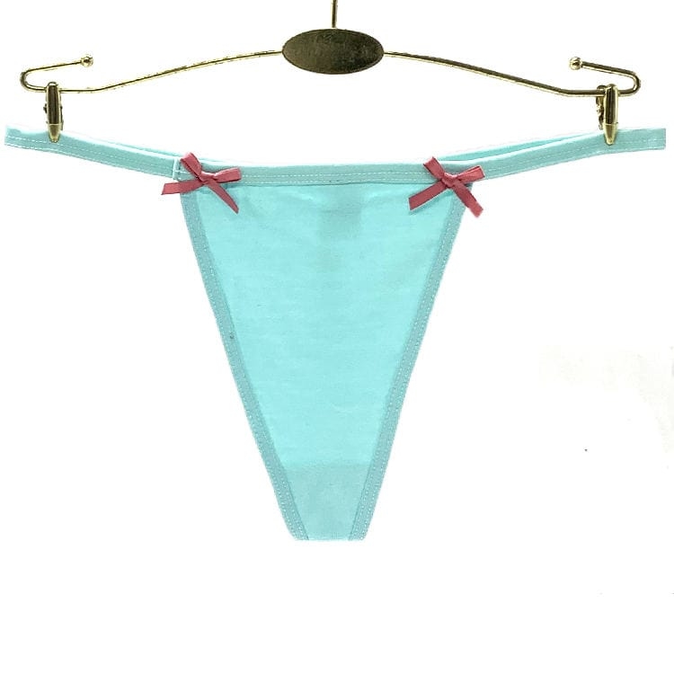 : Low-Rise Invisible Ice Silk G-String 7
