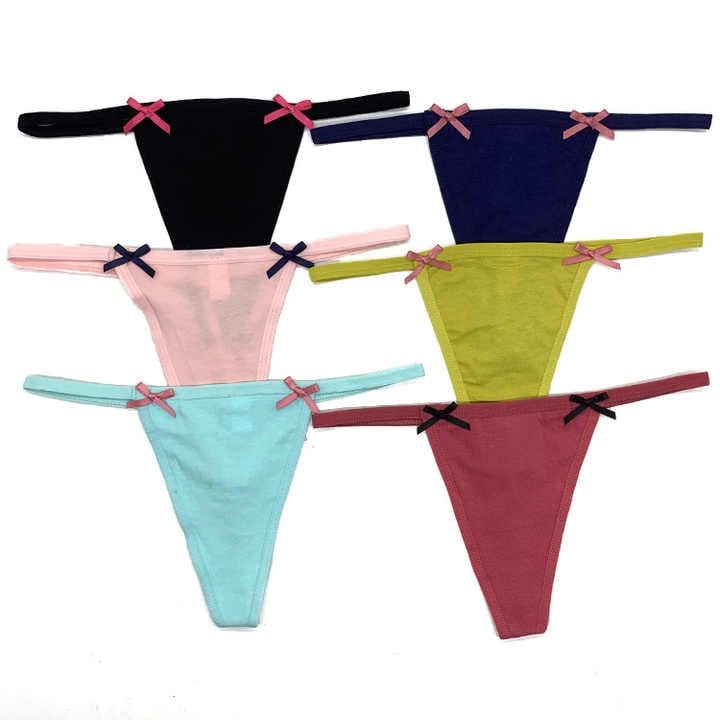 : Low-Rise Invisible Ice Silk G-String 4