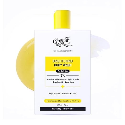Chemist At Play Body Wash 236ml | Paraben & SLS Free | Gentle Exfoliating Shower Gel | Removes Tan & Body Acne | Prevents Dry, Rough, Bumpy Skin | Unisex - By Allure Cosmetics 4
