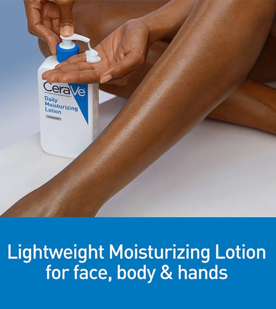 Cerave Daily Moisturizing Lotion 237ml, Cera Ve Daily Moisturizer, Face Hydrator, Gentle daily moisturizer 5