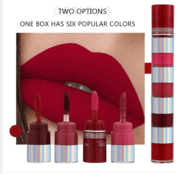 4-in-1 Matte Lipstick Combo Set – Velvet Red Lip Tint, Non-Stick Cup Lip Gloss, Hydrating Lip Oil & Long-Lasting Lip Color Kit – Lightweight, Non-Drying Formula for All-Day Wear – Perfect for Makeup Lovers Gifts & Wholesale Deals 1