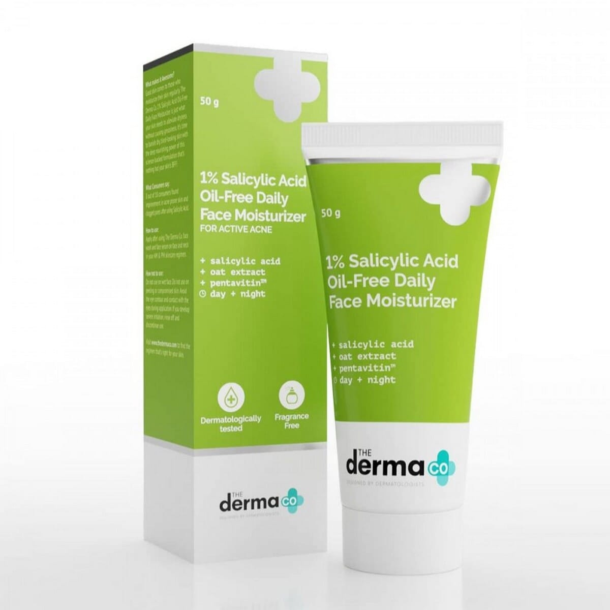 The Derma Co 1% Salicylic Acid Oil-Free Face Moisturizer - 50g 1