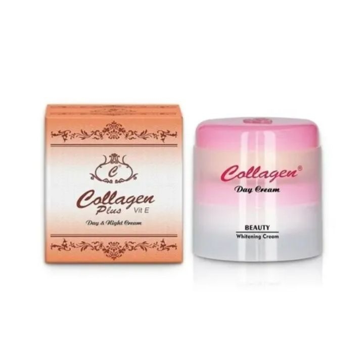 COLLAGEN PLUS Vit E Day & Night Cream [20g+20g] 1
