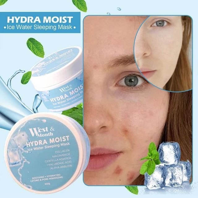 West & Month Beauty Original Hydra Moist Ice Water Sleeping Mask-100gm 6