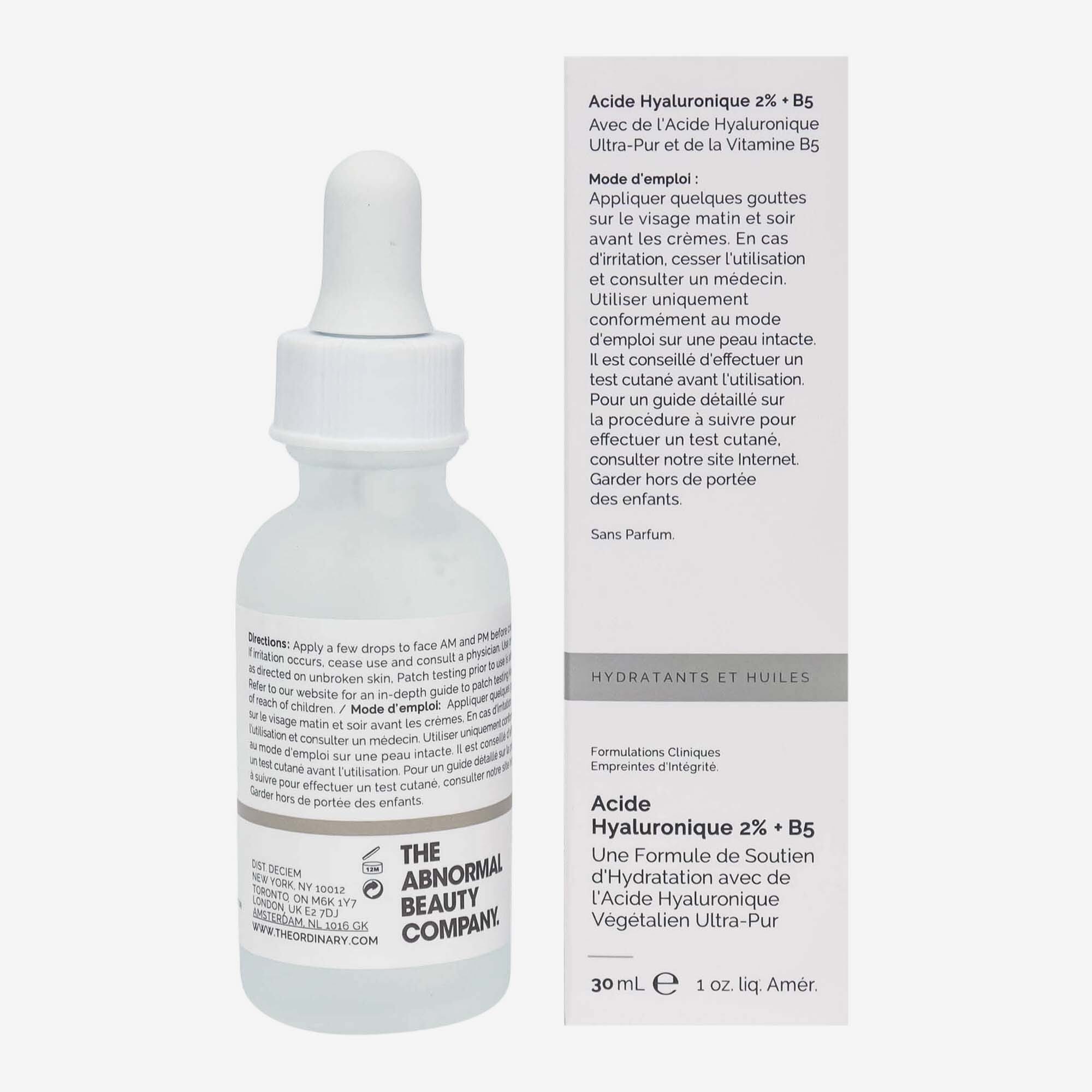 The Ordinary Hyaluronic Acid 2% + B5 30 MI 3