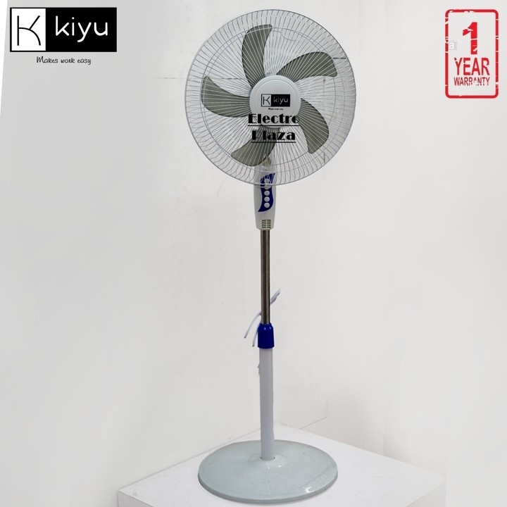 KIYU KY501 16" 40W 5 Blades Stand Fan / Pedestal Fan 22* 1