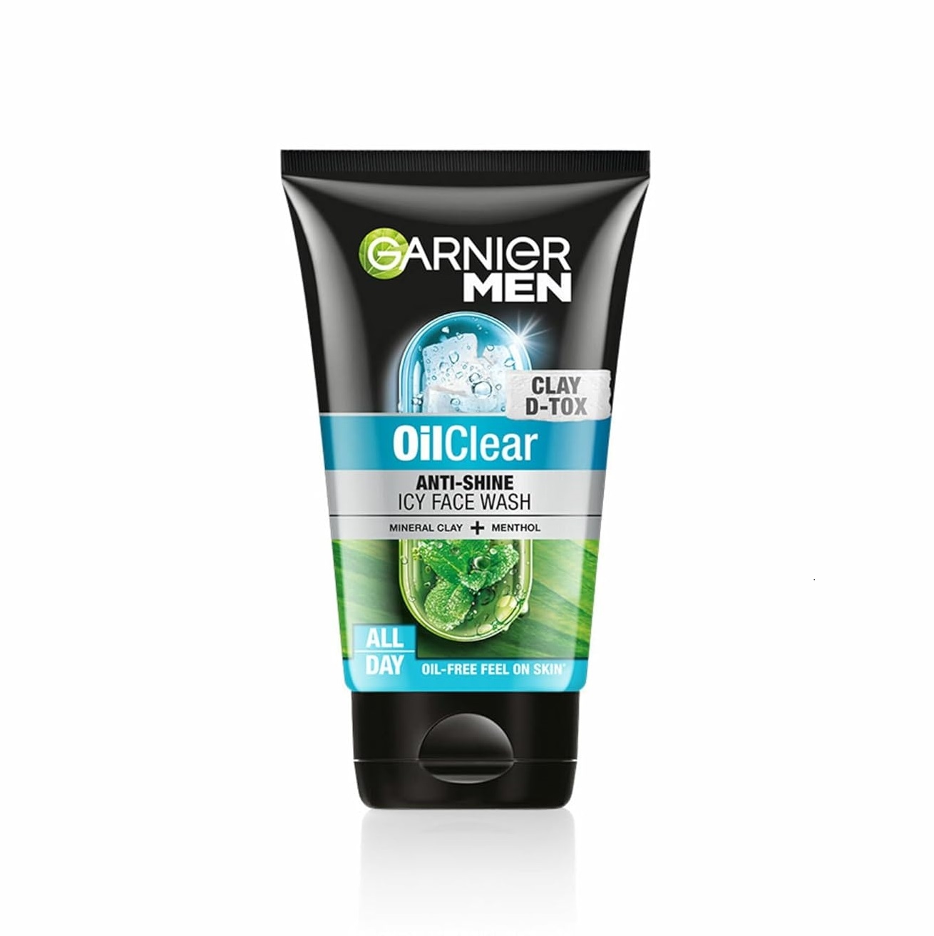 GARNlER Men Oil Clear Clay D -Tox Facewash (100g) 1