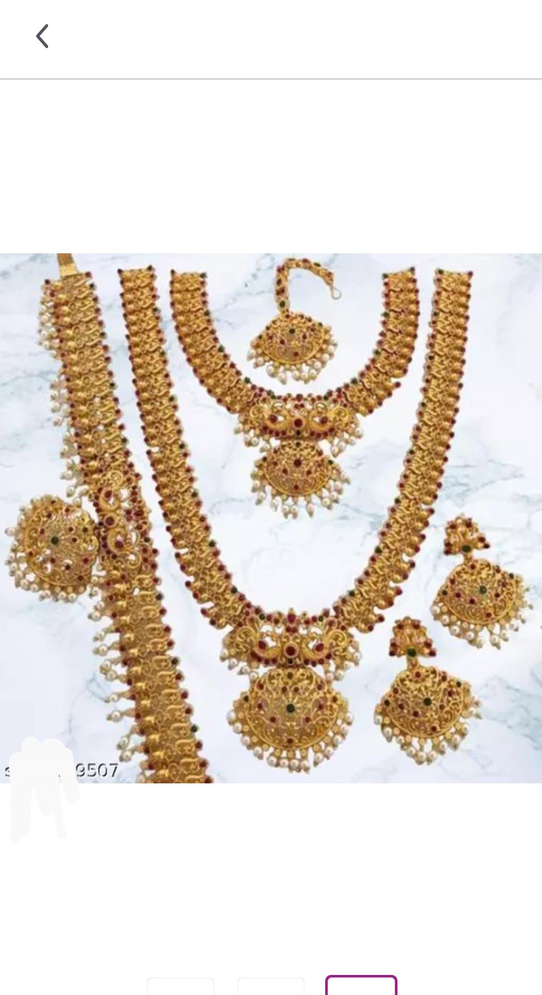 Temple Jewellery Full Set 1