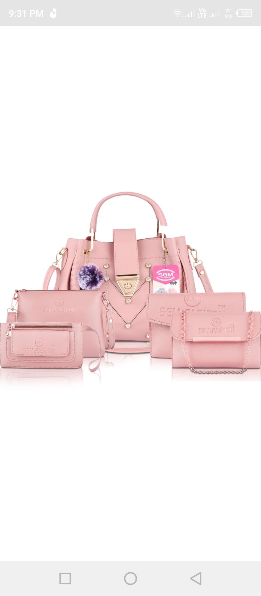 Amazing Staylis Hand Bag 5 Ps Set 1