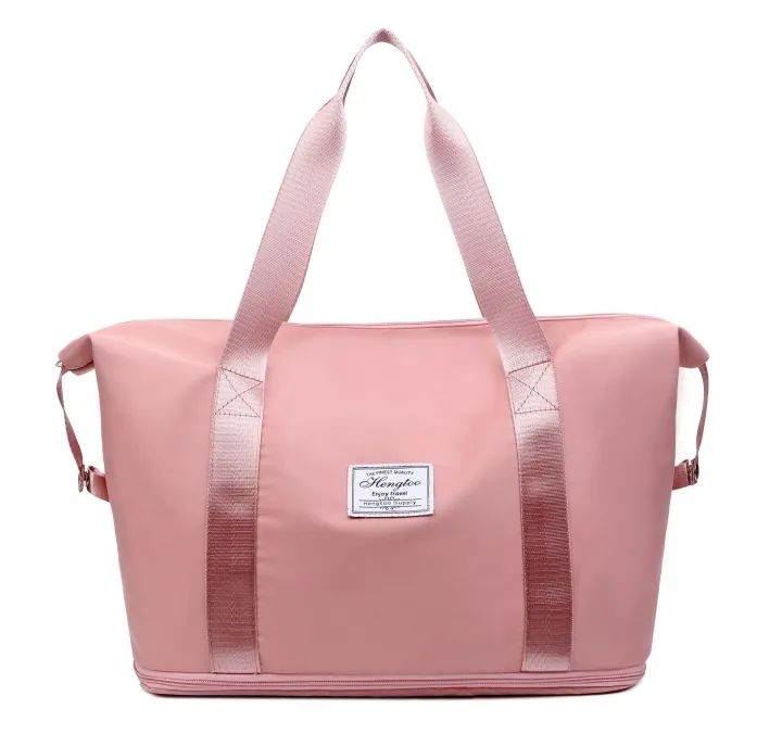 High-Capacity Double-Layer Wet Separation Travelling Bag,Gpmsign Travel Bag,Foldable Expansion Travel Duffel Bag,Travel Lightweight 1