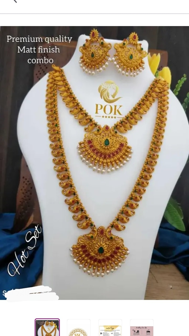 Brash Temple Jewellery Set 1