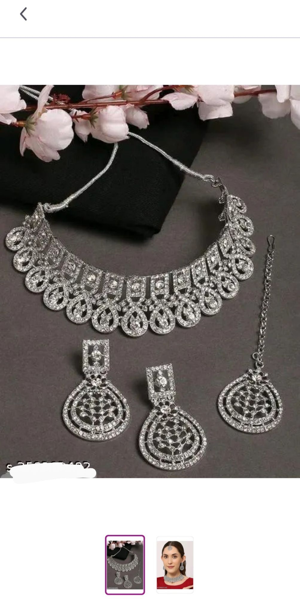 AD Stone Jwellery Set 1